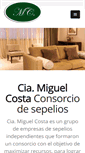Mobile Screenshot of ciamiguelcosta.com.ar